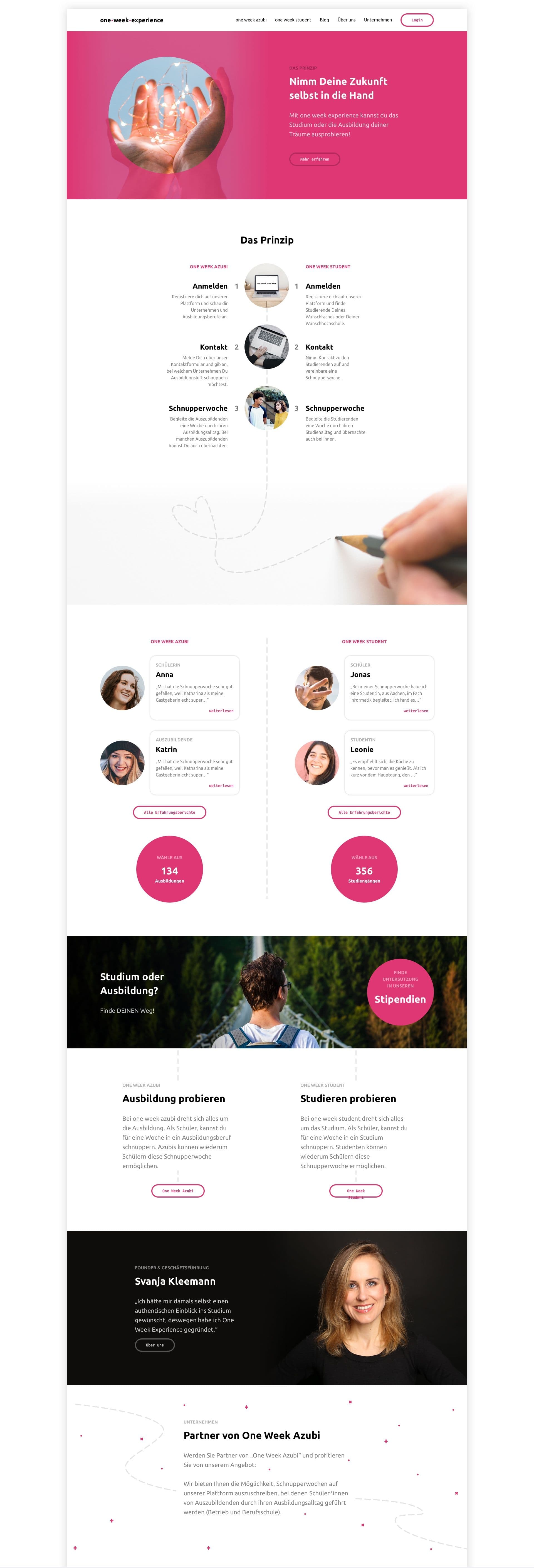 The OWE homepage